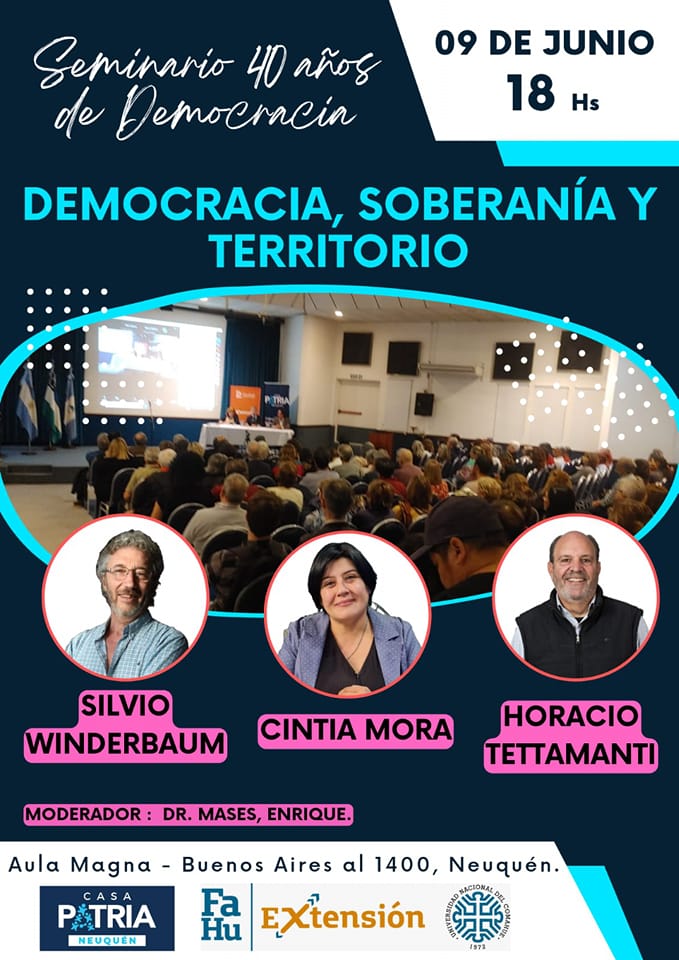 Seminario A Os De Democracia En Argentina Secretar A De Extensi N