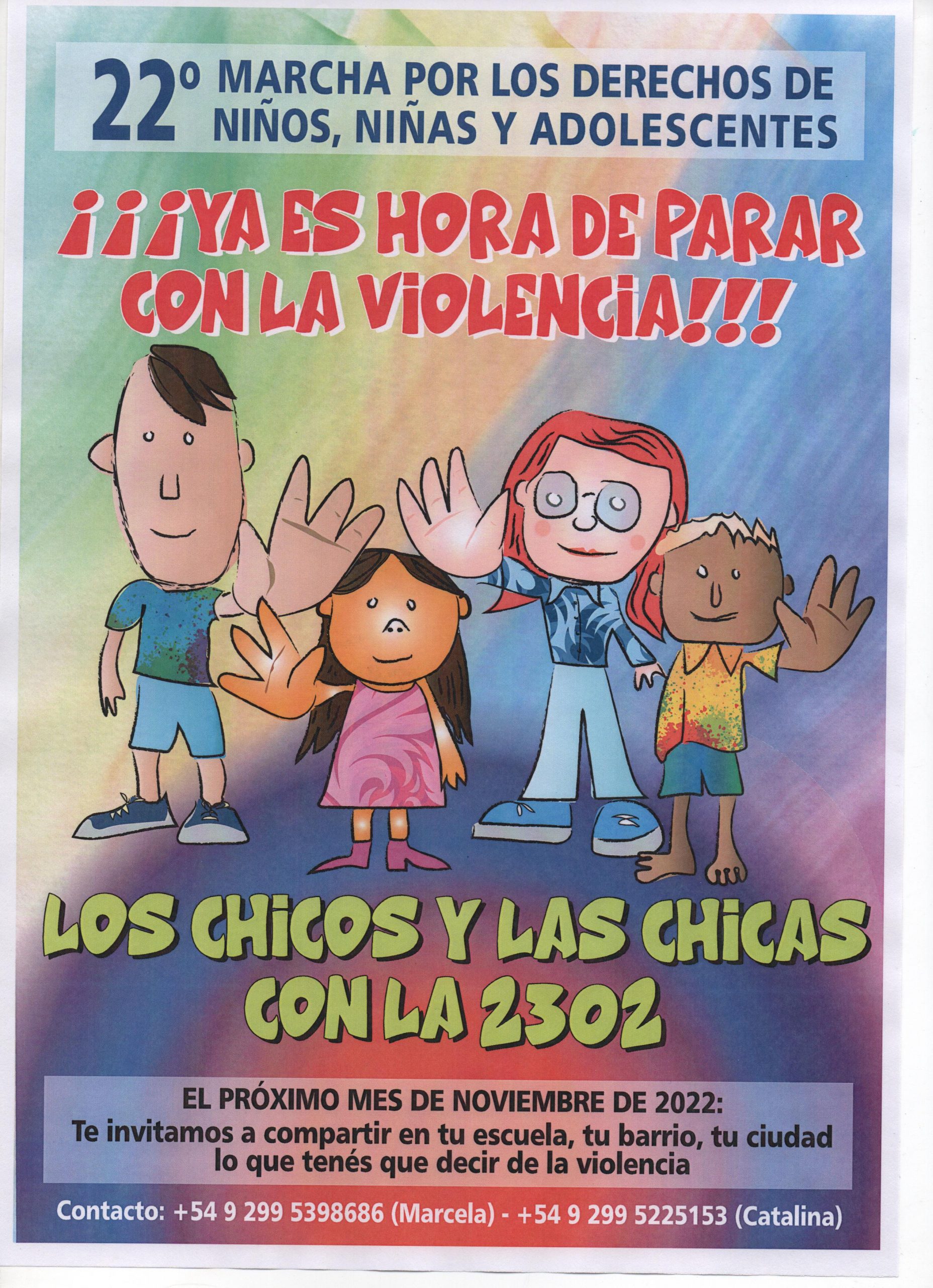 22° Marcha Por Los Derechos De Niñas Niños Niñes Y Adolescentes